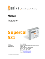 Sontex Supercal 531 User manual