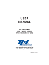 TPL PA3-1FE User manual
