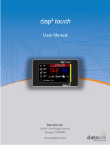 Data Aire dap4 touch User manual