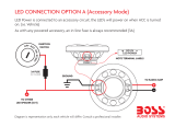Boss Audio Systems BE5768 LED Wiring Diagram