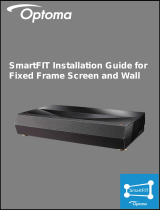 Optoma CinemaX P1 SmartFIT Installation guide