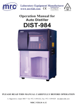 MRC DIST-984 User manual