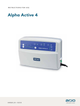 Arjo alpha active 4 Operating instructions