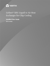 Vertiv Liebert® XDU060 Liquid to Air Heat Exchange for Chip Cooling User manual