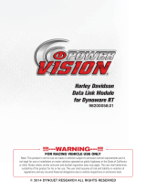 Dynojet Power Vision Harley Davidson Data Link Module for DWRT User guide