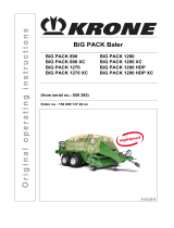 Krone BiG PACK 890 (XC), 1270 (XC), 1290 (XC), 1290 HDP (XC) Operating instructions