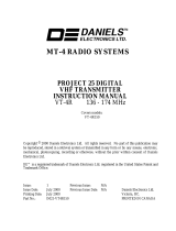 Daniels H4JVT-4-150 User manual