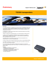 Kapsch Trafficcom AG XZU3304 User manual