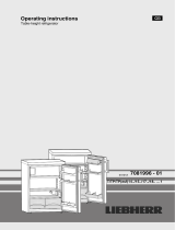 Liebherr TP 1434 COMFORT Owner's manual