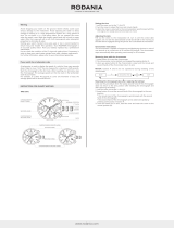 Rodania 26011 - TR06 Owner's manual