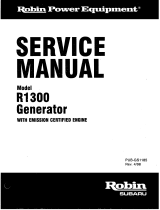 Robin R1300 User manual