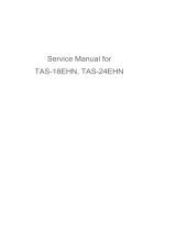 Turbo Air TAS-18EHN User manual