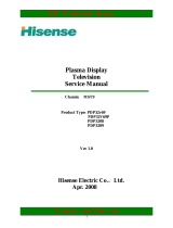 Hisense PDP3209 Owner's manual