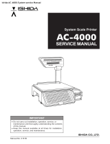 ISHIDA AC-4000 Series User manual