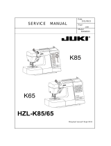 Juki HZL-K85 User manual