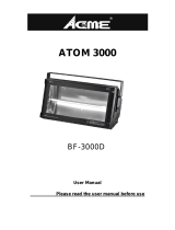 Focus ATOM 3000 User manual
