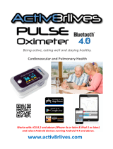Active8rlives Pulse Oximeter Bluetooth 4.0 User manual