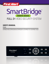 First Alert SmartBridge DVRAD0810 User manual