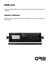 Grecom PSR-410 Owner's manual