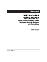 Honeywell VISTA-32FBPT User manual