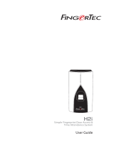 FingerTec H2i User manual
