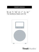 Tivoli Audio The NetWorks Radio with FM Owner's manual
