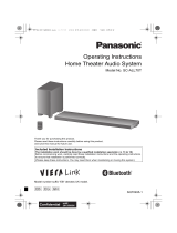 Panasonic SC-ALL70T Operating Instructions Manual