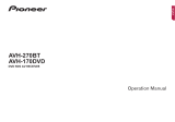 Pioneer AVH-270BTAVH270BT User manual