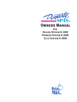 Dynasty Spas D-1000 User manual