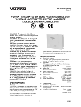 Valcom V-2006AHF User manual