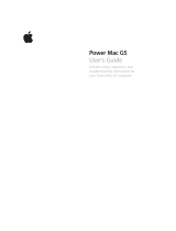 Apple POWER MAC G5 User manual