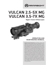 Armasight Vulcan 2.5-5X MG Operation and Maintenance Manual