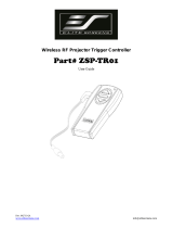 Elite Screens ZSP-TR01 User manual