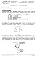 Securitron PB3 Push Buttons Installation guide