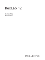 Bang Olufsen BeoLab 12-3 Owner's manual