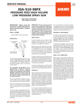 DeVilbiss JGA-510-98FX User manual