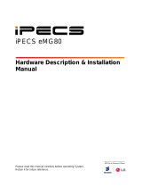 iPECS eMG80 Installation guide