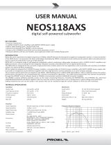 PROEL NEOS218AXS User manual