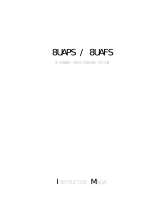 Futaba 8UAFS Owner's manual