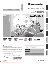 Panasonic DMR-ES25S Operating Instructions Manual