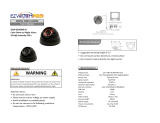 EzwatchPro EZDOME-VP User manual