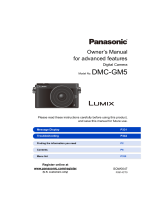 Panasonic DMC-GM5K Owner's manual