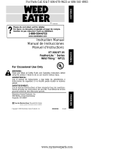 Weed Eater FeatherLite Series XT200 User manual