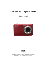 Vivitar ViviCam X017 User manual