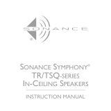 Sonance TR/TSQ User manual