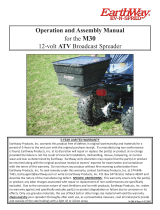 EarthWay EV-N-SPRED M30 Operation And Assembly Manual