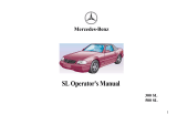 Mercedes-Benz 500 SL Owner's manual