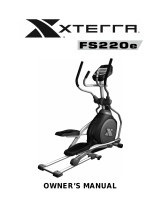 Xterra FS220e Owner's manual
