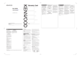 Kenwood KAC-M3004 User manual