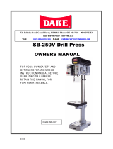 Dake SB-250V User manual